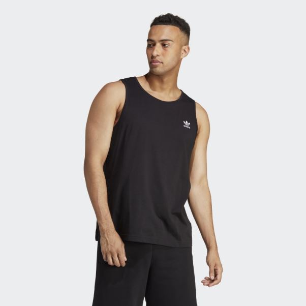 Adidas Trèfle Essentials Débardeur Noir