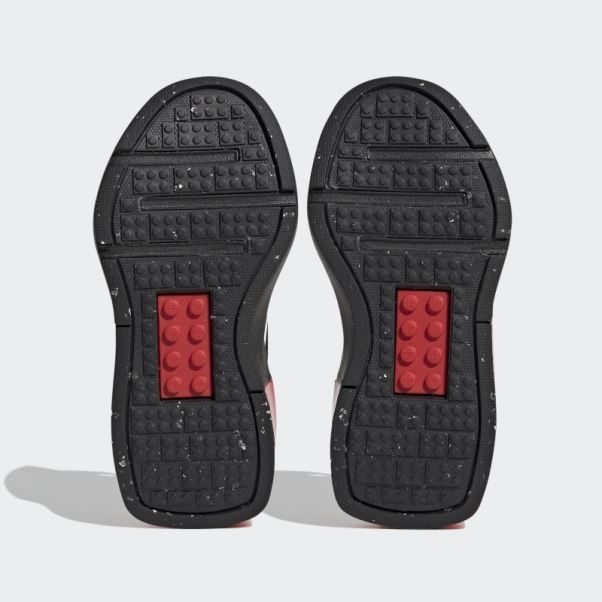 Adidas X Lego Tech Rnr Chaussures à Lacets élastiques Noir Mode