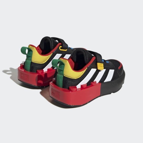 Adidas X Lego Tech Rnr Chaussures à Lacets élastiques Noir Mode