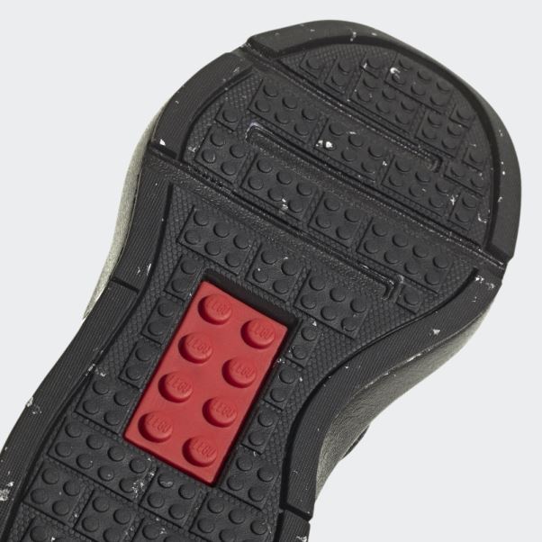 Adidas X Lego Tech Rnr Chaussures à Lacets élastiques Noir Mode