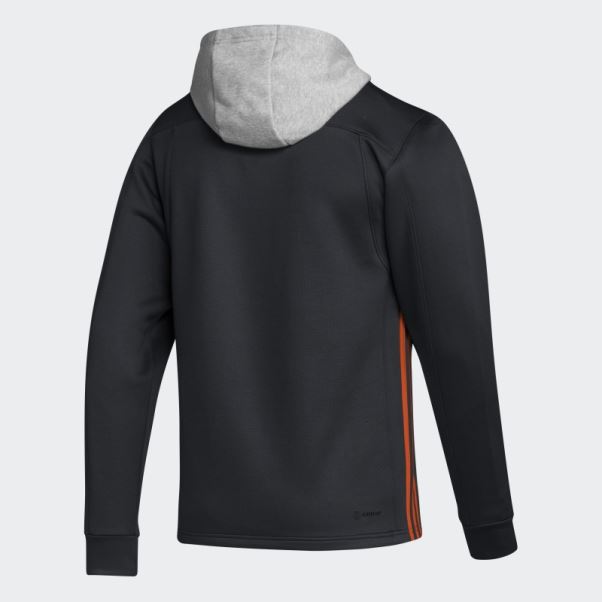 Sweat à Capuche Noir Adidas Flyers Skate Lace
