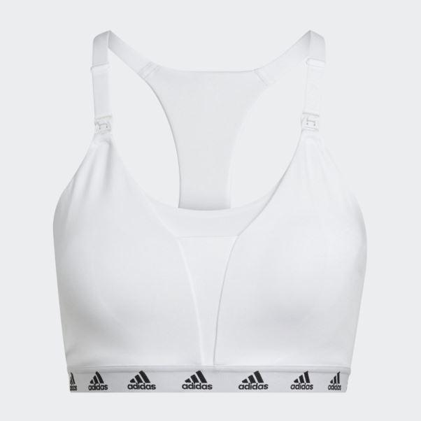 Soutien-gorge D'allaitement à Maintien Léger De Tous Les Jours Grow Positivity Adidas Blanc