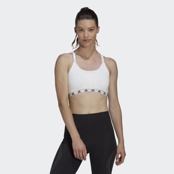 Soutien-gorge D'allaitement à Maintien Léger De Tous Les Jours Grow Positivity Blanc Adidas