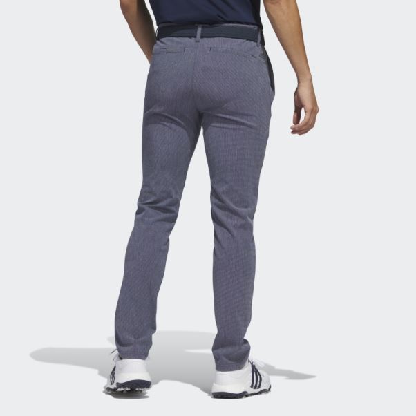 Pantalon Adidas Crosshatch Bleu Marine