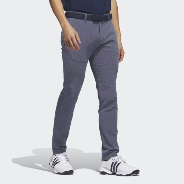 Pantalon Adidas Crosshatch Bleu Marine