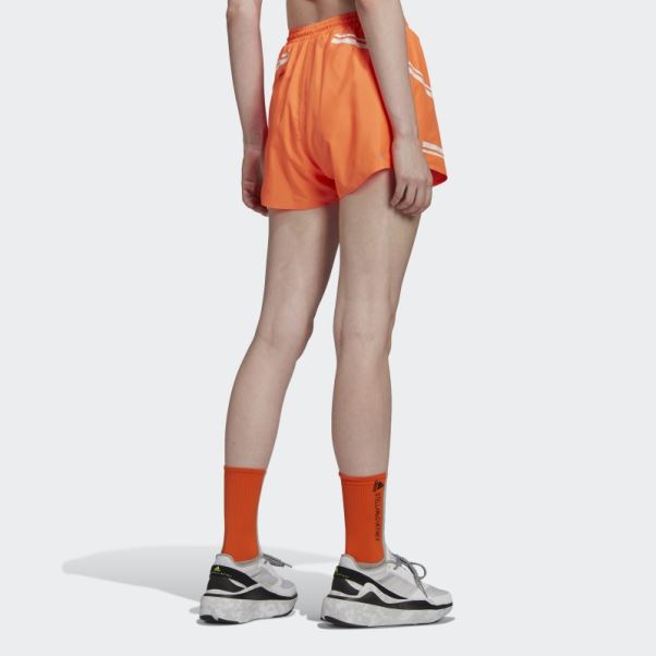 Application Orange Adidas By Stella Mccartney Short De Course Truepace Fashion