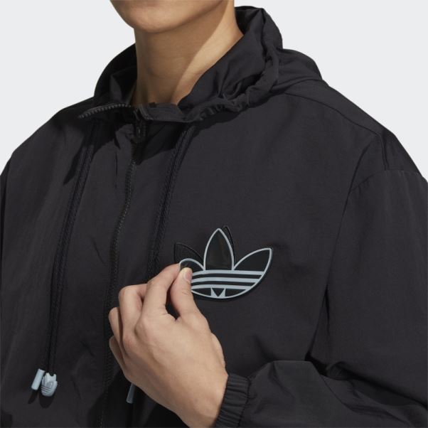 Coupe Vent Adidas Adicolor Noir