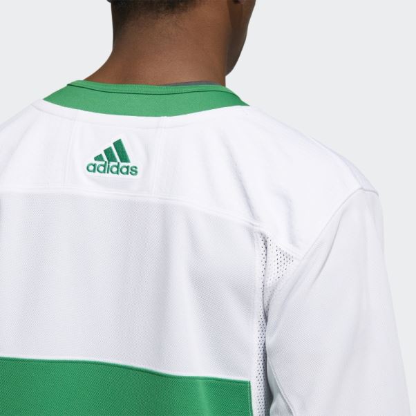 Maillot Maple Leafs St Pats Adidas Blanc