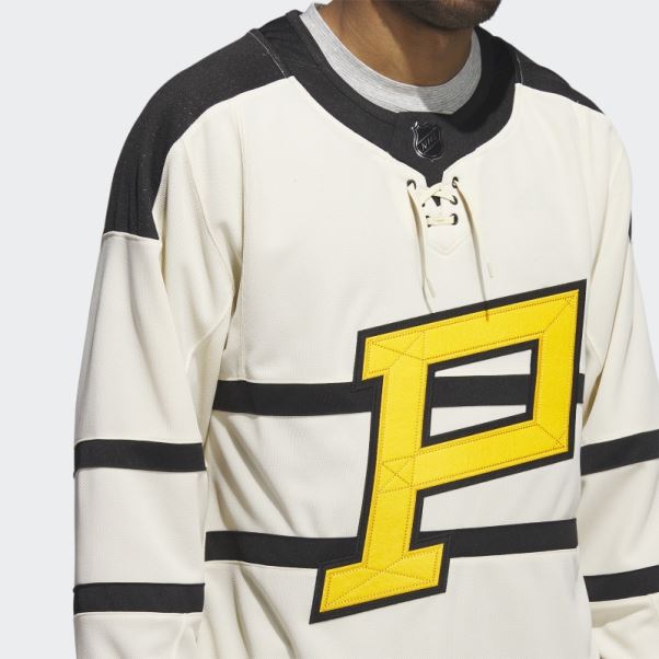 Pingouins Authentique Hiver Classique Wordmark Jersey Beige 15 Ccm-sld Adidas