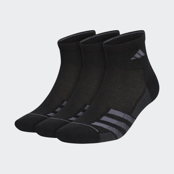 Chaussettes Noires Superlite Quarter 3 Paires Adidas