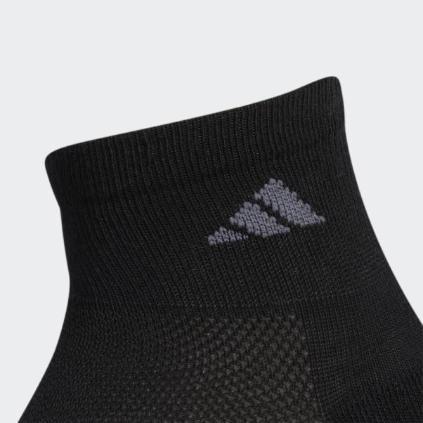 Chaussettes Noires Superlite Quarter 3 Paires Adidas