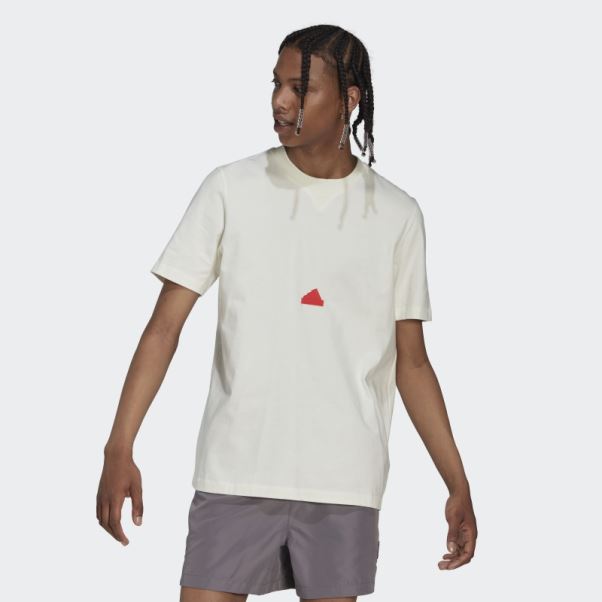 T-shirt Classique Adidas Blanc