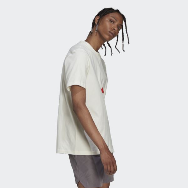 T-shirt Classique Adidas Blanc