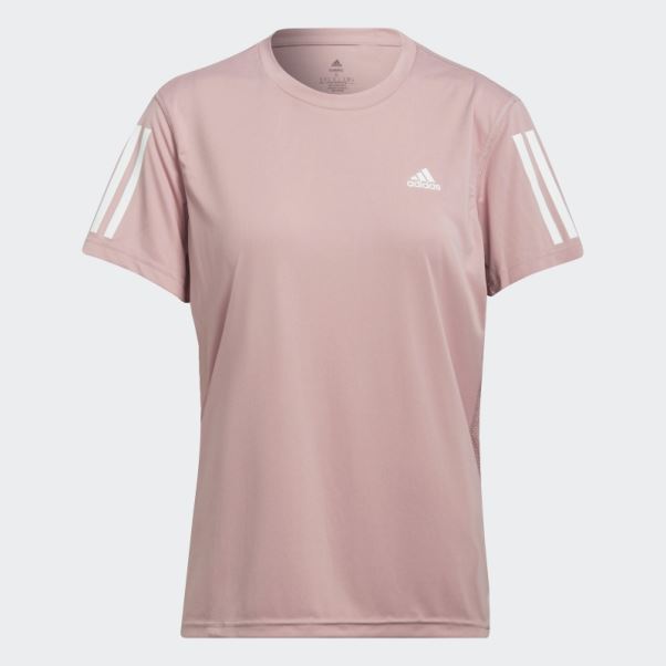 Adidas Mauve Posséder Le T-shirt De Course