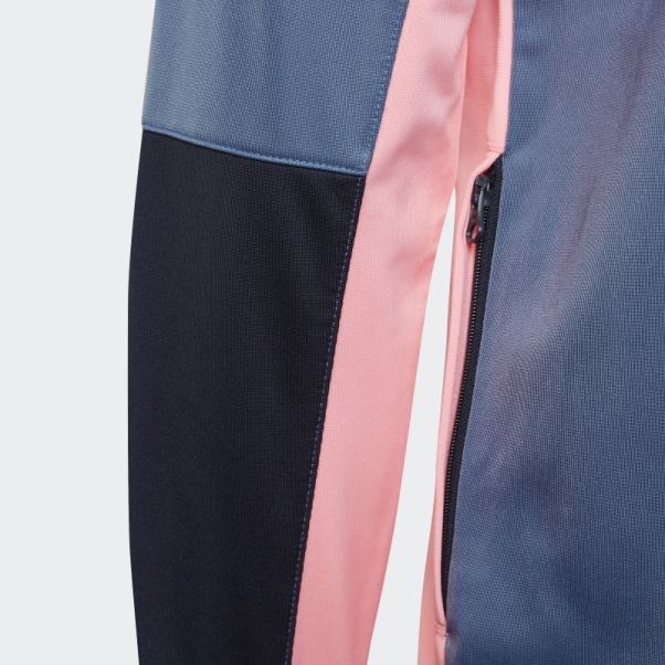 Adidas Veste De Survêtement Bleue Altérée Disney Mickey Et Ses Amis