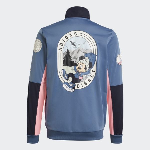 Adidas Disney Mickey And Friends Track Top Bleu Altéré