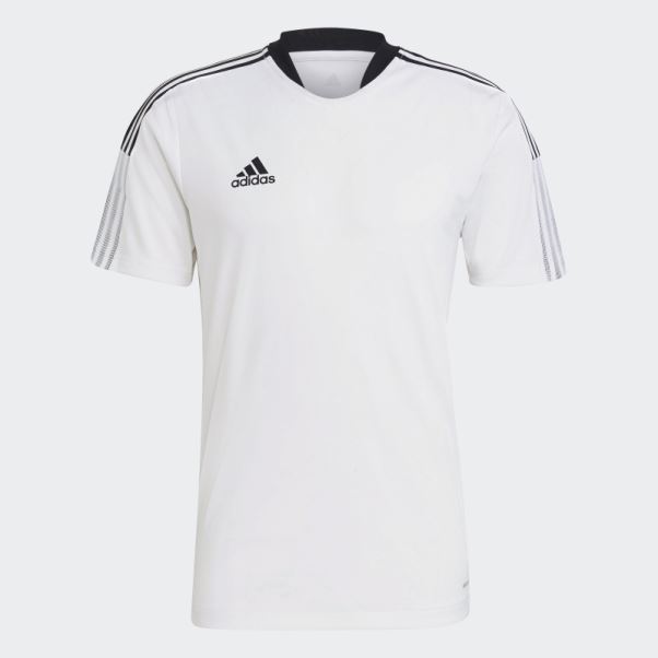 Maillot D'entrainement Adidas Tiro 21 Blanc