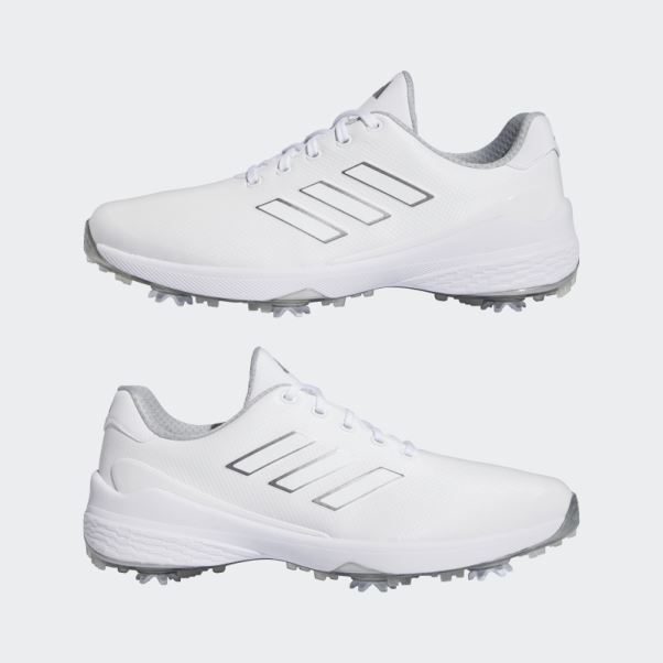 Adidas Zg23 Chaussures De Golf Argent Foncé
