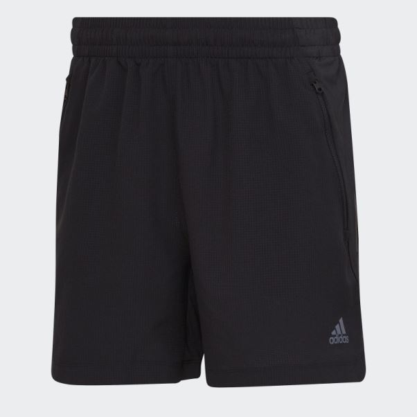 Adidas Short D'entraînement En Maille Hiit Noir