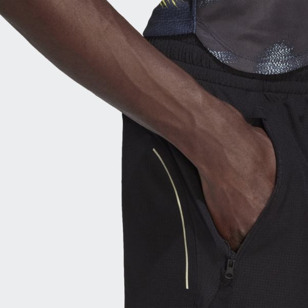 Adidas Short D'entraînement En Maille Hiit Noir