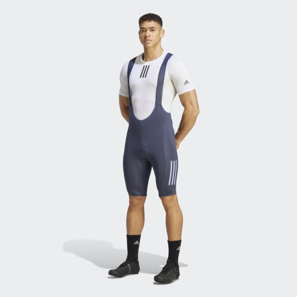 Cuissard à Bretelles Bleu Marine Adidas