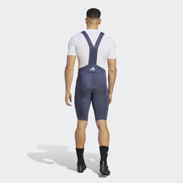 Cuissard à Bretelles Bleu Marine Adidas