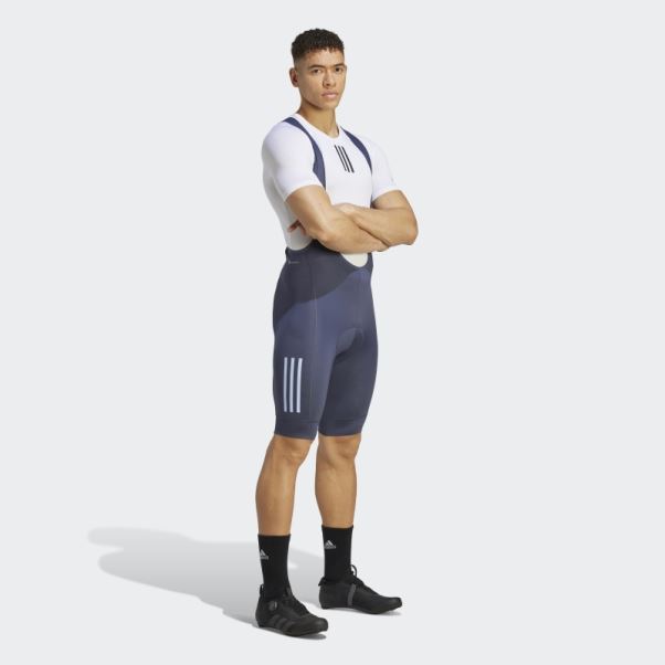 Cuissard à Bretelles Bleu Marine Adidas