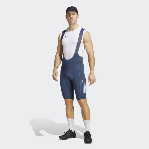 Cuissard à Bretelles Bleu Marine Adidas