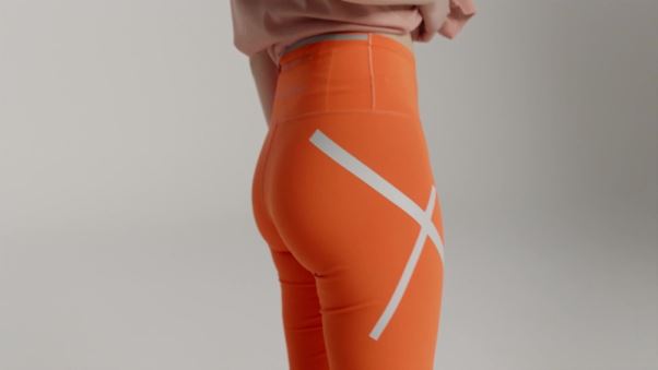Short Cycliste Adidas By Stella Mccartney Truepace Orange Chaud