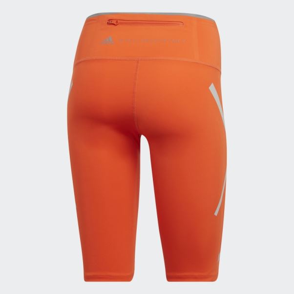 Short Cycliste Adidas By Stella Mccartney Truepace Orange Chaud