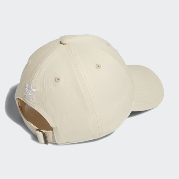Adidas Casquette Décontractée Blanche à Bride Arrière
