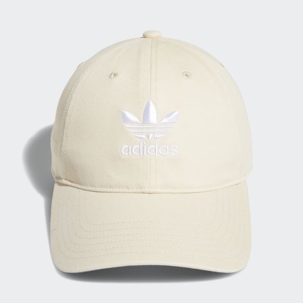 Adidas Casquette Décontractée Blanche à Bride Arrière