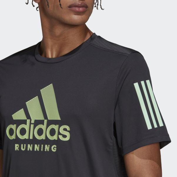 T-shirt Adidas Carbone Propre à La Course