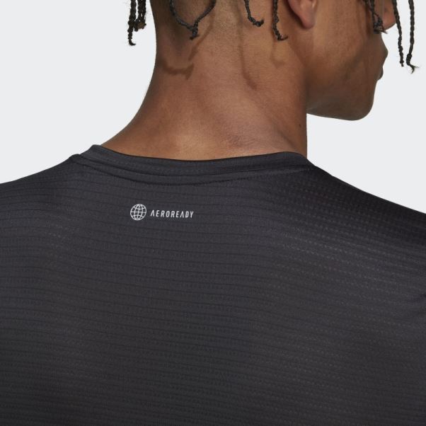 T-shirt Adidas Carbone Propre à La Course