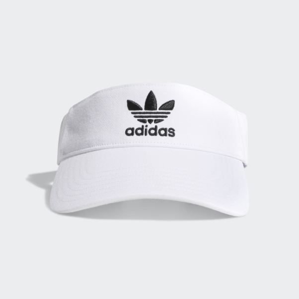 Adidas Visière En Sergé Blanc