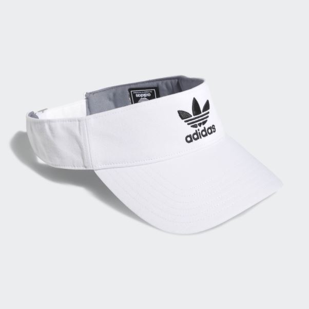 Adidas Visière En Sergé Blanc