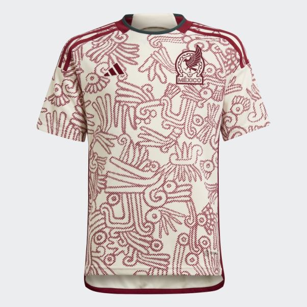 Maillot Extérieur Adidas Mexique 22 Blanc