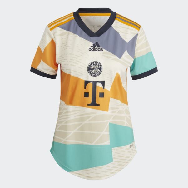 Maillot Fc Bayern 22/23 Quatrième Blanc Adidas