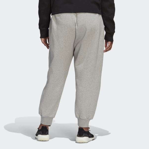 Pantalon Adidas All Szn Fleece Gris Moyen (taille Plus)