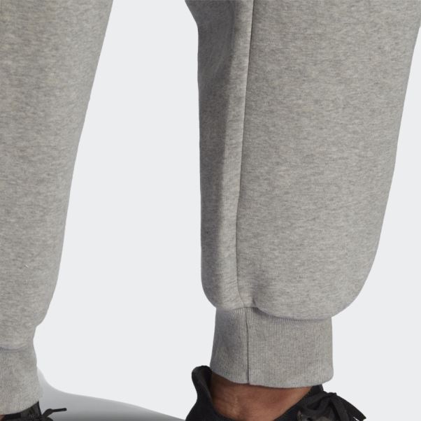 Pantalon Adidas All Szn Fleece Gris Moyen (taille Plus)