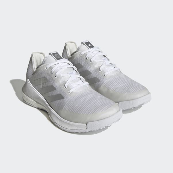 Chaussure Adidas Crazyflight Blanche
