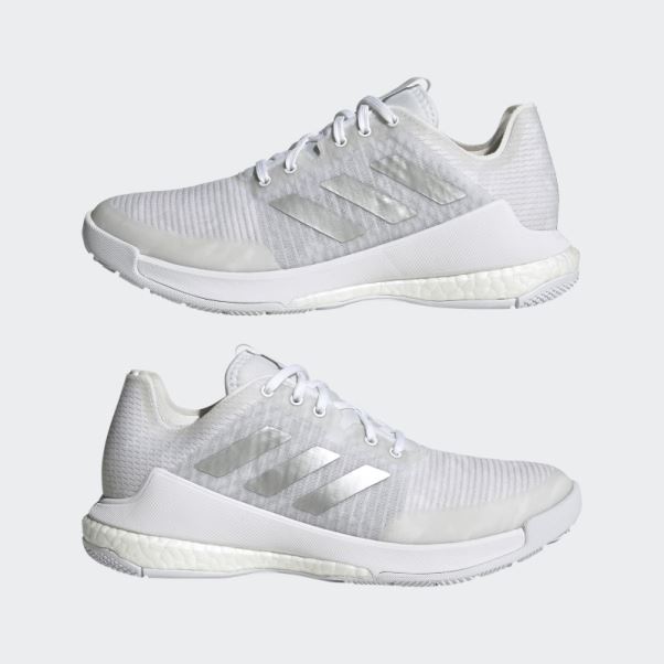Chaussure Adidas Crazyflight Blanche