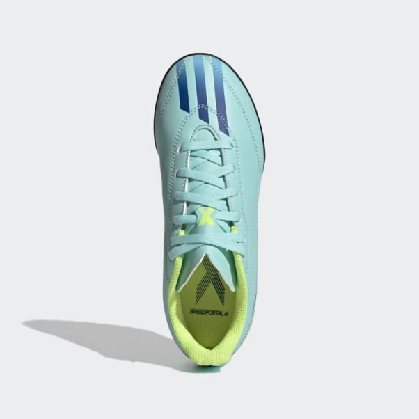 X Speedportal.4 Chaussures De Gazon Adidas Aqua
