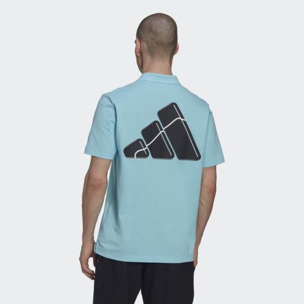 Polo De Tennis Adidas Clubhouse 3-bar Bleu