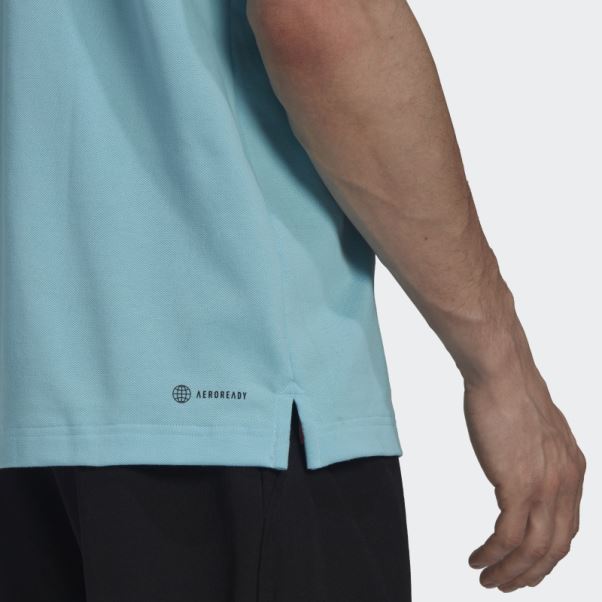 Polo De Tennis Adidas Clubhouse 3-bar Bleu