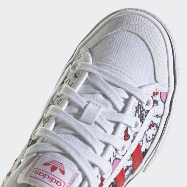 Chaussures De Plate-forme Adidas Nizza Rouges élégantes