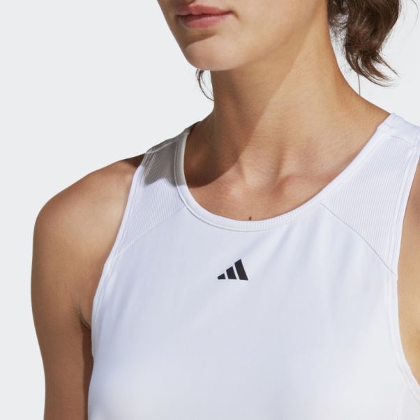 Débardeur Studio Blanc Adidas