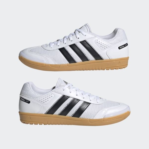 Chaussure De Handball Adidas Spezial Light Blanche