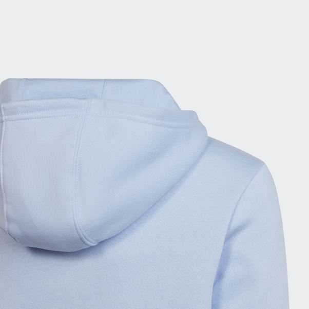 Sweat à Capuche Bleu Aube Adicolor Adidas