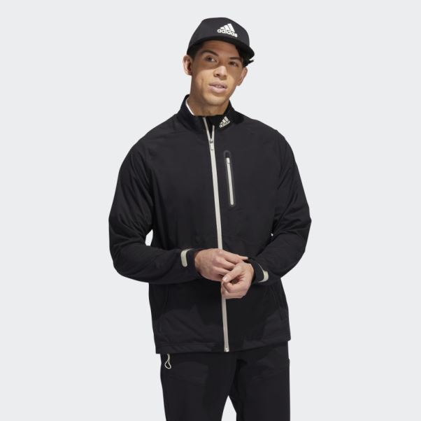 Veste Zippée Noire Rain.rdy Adidas